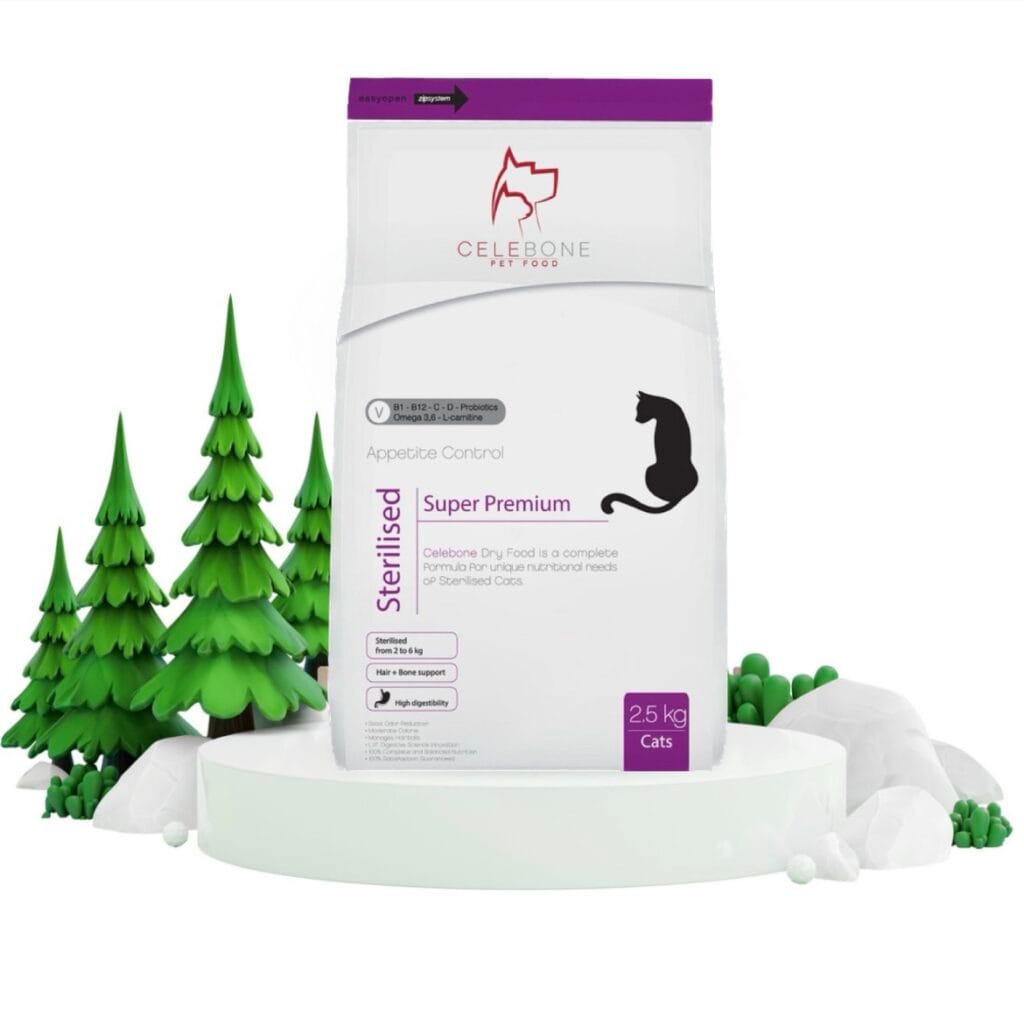 غذای خشک گربه خانگی سلبن