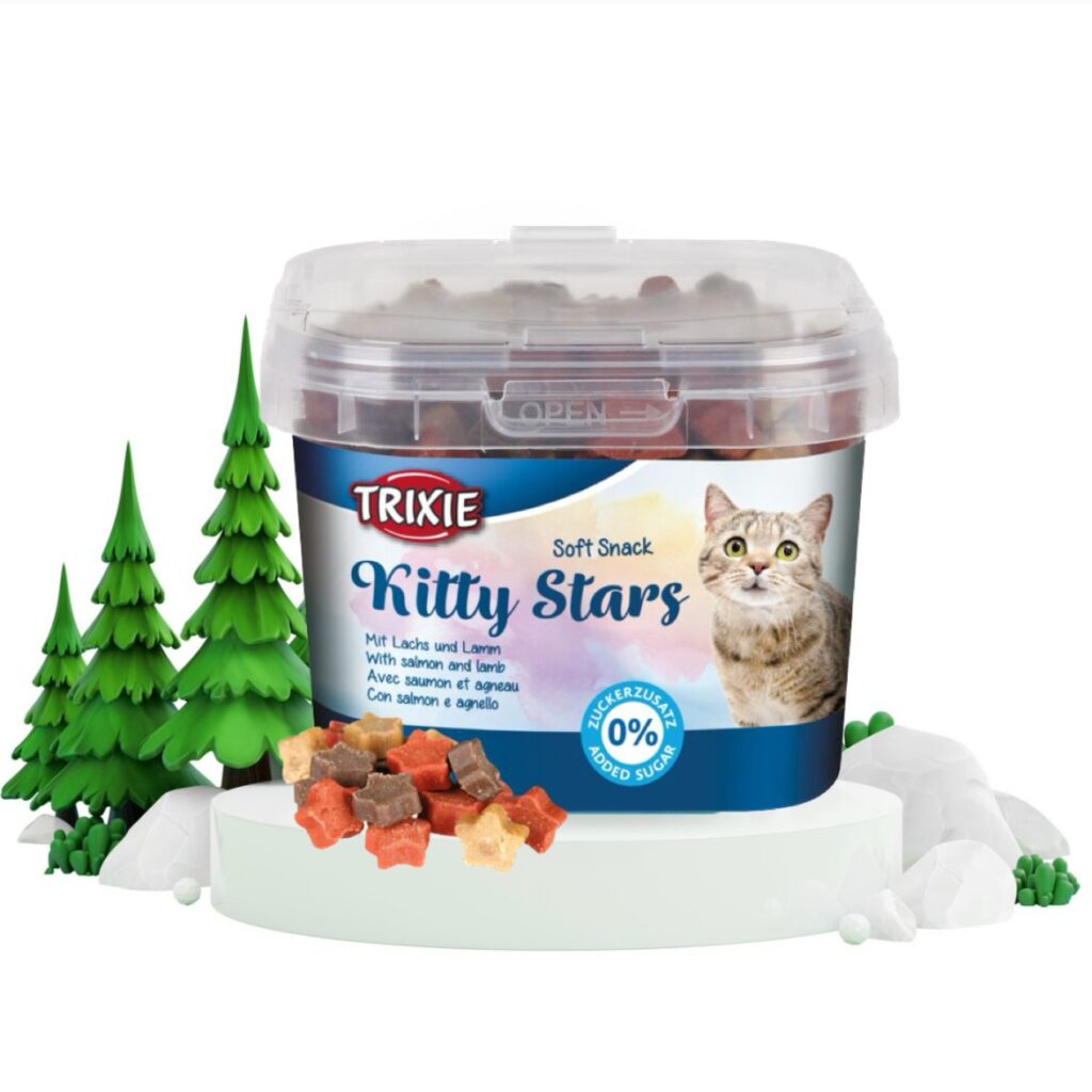 تشویقی بچه گربه تریکسی