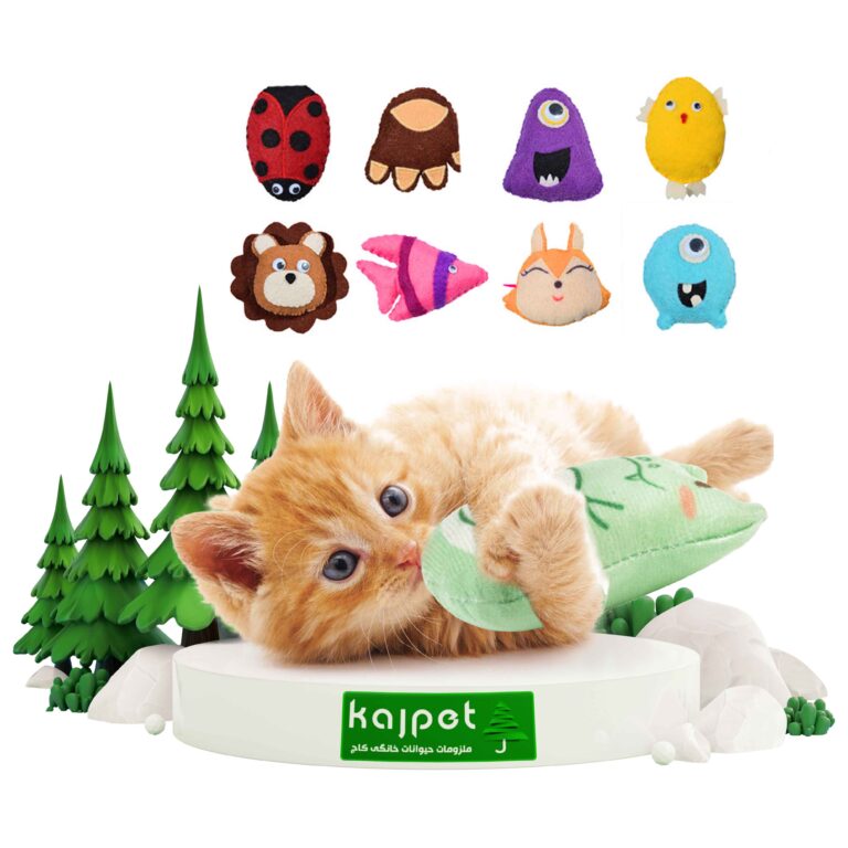 عروسک پارچه ای گربه