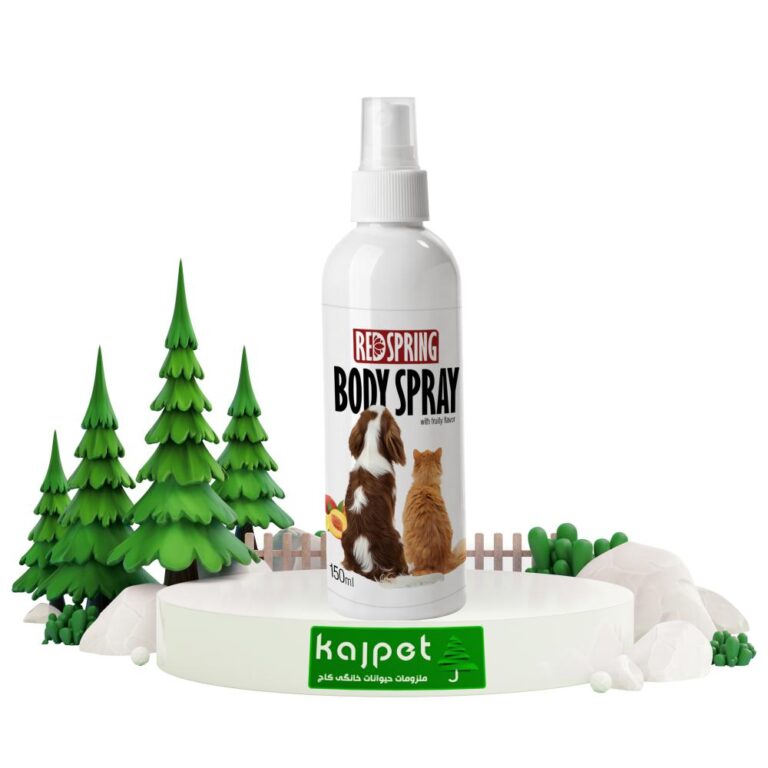 اسپری ضد عفونی کننده بدن سگ و گربه رد اسپرینگ 150 میلی لیتر