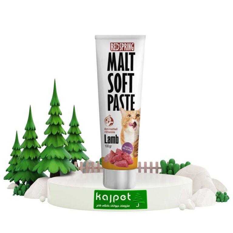 مالت گربه با طعم بره رد اسپرینگ 100 گرم