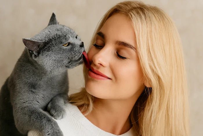 چرا گربه مارو لیس میزنه؟