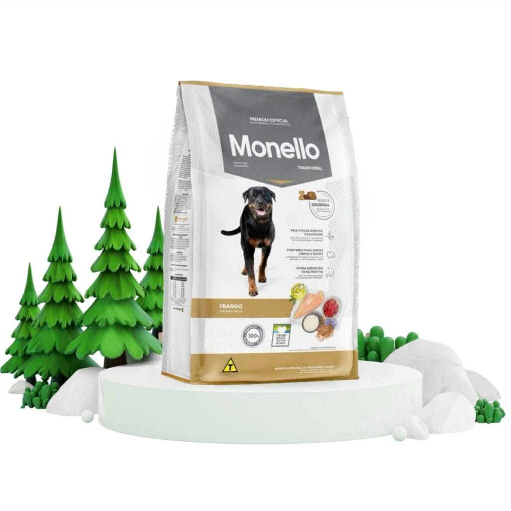 غذای خشک مونلو مناسب سگ های نژاد بزرک