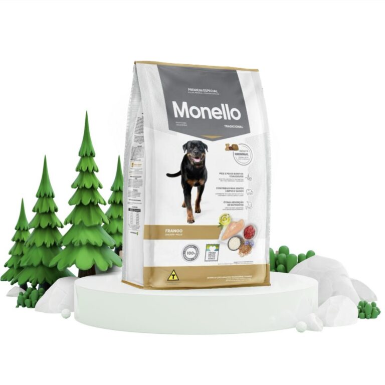 غذای خشک مونلو مناسب سگ های نژاد بزرک