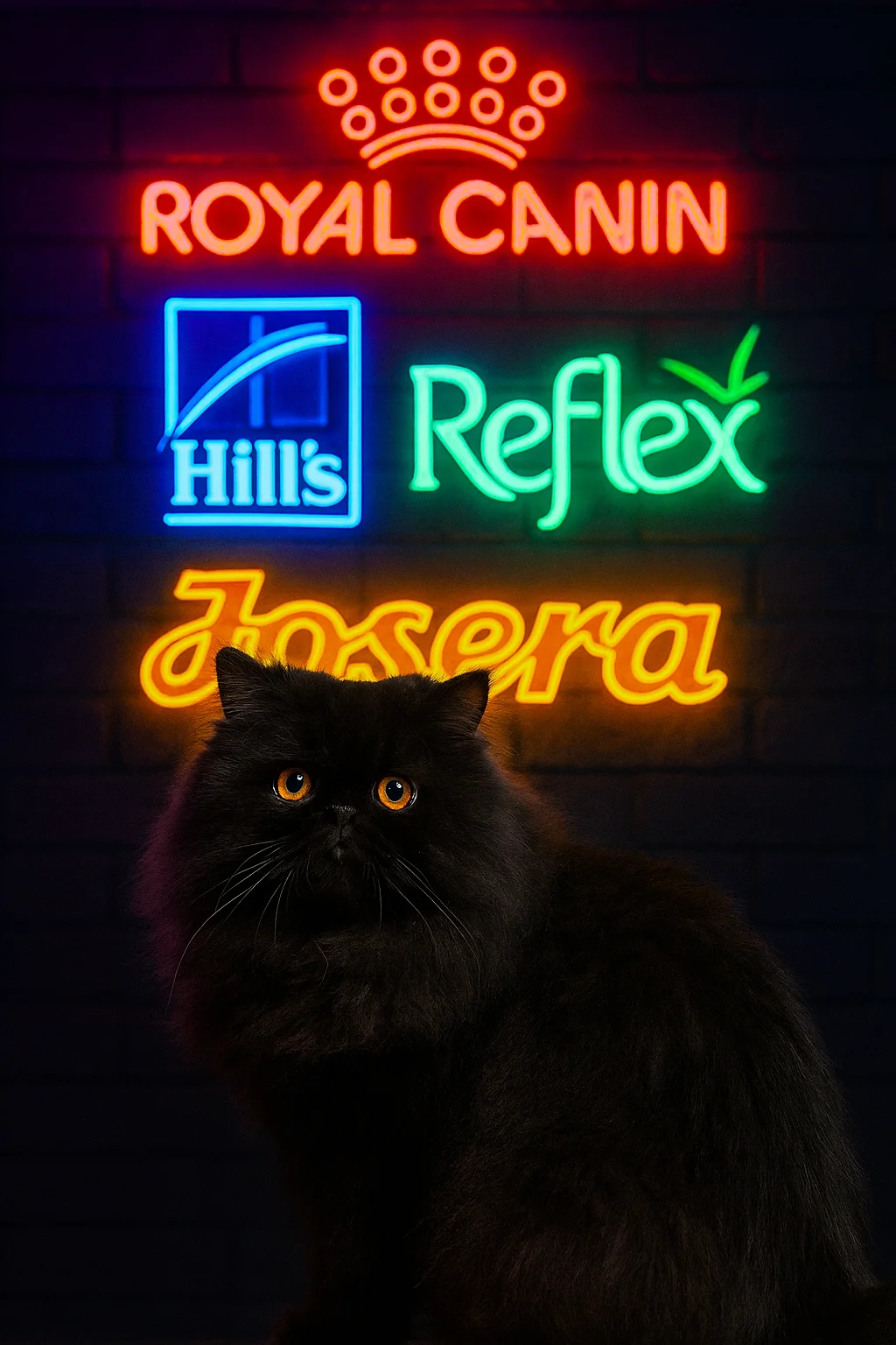 انواع برندهای غذای درمانی گربه