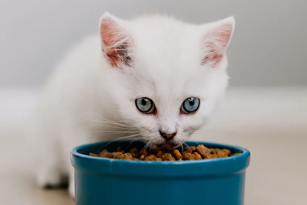 غذای خشک بچه گربه