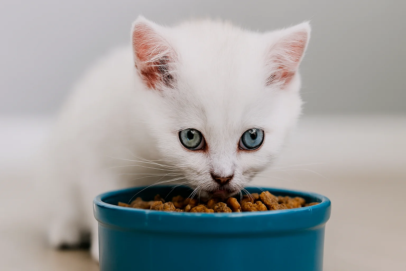 غذای خشک بچه گربه