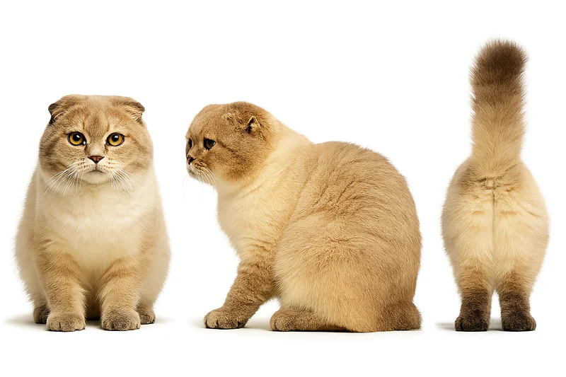 بررسی گربه نژاد اسکاتیش فولد