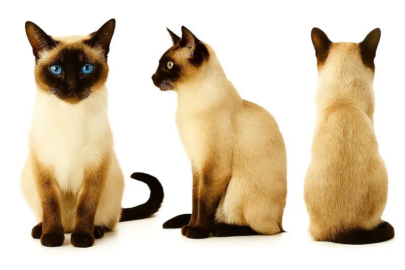 بررسی گربه نژاد سیامی