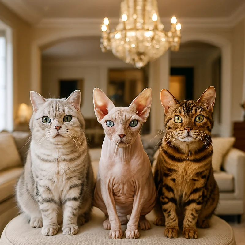 انواع نژاد گربه خانگی